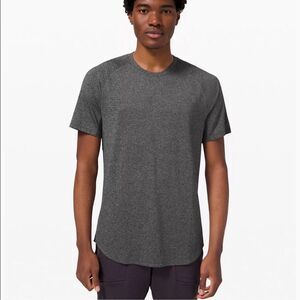 Lululemon Drysense Short Sleeve Training T-Shirt Crewneck Charcoal Grey Small